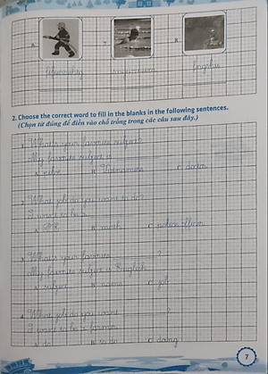 Sách Bài Tập Tiếng Anh 5