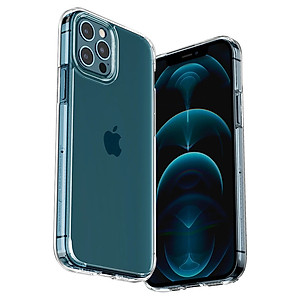 Ốp lưng Cho Iphone 12 Pro Max (6.7 Inch) Silicon Trong Suốt Chống Sốc Chống Va Đập Bảo Vệ Toàn Diện