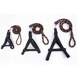 Dây dắt vải đan bền cho thú cưng (màu ngẫu nhiên)