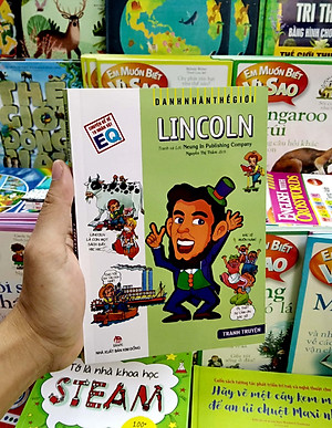 Danh Nhân Thế Giới: Lincoln (Tái Bản 2022)