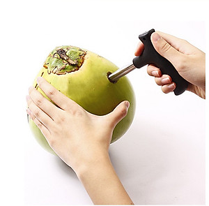 Dụng Cụ Khui Dừa Siêu Nhanh Không Tốn Sức, Cây Đục Lỗ Dừa Siêu Tốc Hiệu Quả Nhỏ Gọn Tiện Dụng