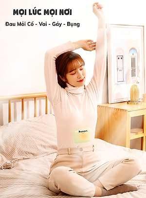 Miếng Dán Đau Bụng Kinh Hamart Dán Chườm Ấm Bụng Giữ Nhiệt Cơ Thể 3 Vị Thảo Dược Thiên Nhiên