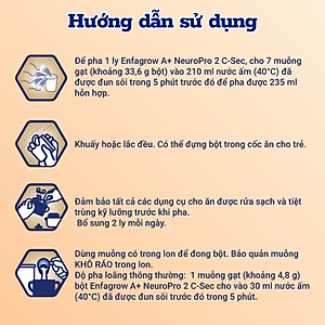 [Cho cả trẻ sinh mổ] Sữa bột Enfagrow A+ NeuroPro 3 C-Sec 800g cho trẻ từ 2-6 tuổi