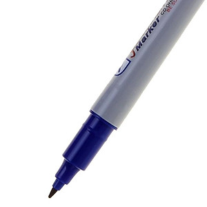 Bút Lông Dầu Crown P-505F - Mực Xanh