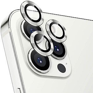 BỘ DÁN Dành Cho IPHONE 15 PRO/ 15 Pro MAX 3 MẮT BẢO VỆ CAMERA hiệu KUZOOM - Hàng nhập khẩu