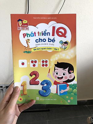 Bộ sách phát triển IQ 4-5 tuổi - Tập Tô Chữ, Tập Tô Số, Bé Làm Quen Với Toán tập 1, tập 2, Bé Làm Quen Chữ Cái tập 1, tập 2, Tập Tô Nét Cơ Bản, Bé Tập So Sánh