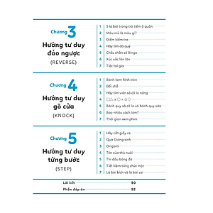 Sách 5 phút tư duy logic - Tập 3: Nâng cao