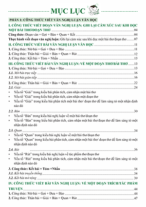 Bộ Công Thức Viết Văn Siêu Tốc cho Học Sinh THCS ( Phan Hồ Điệp - Đậu Ngọt)