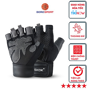 Bao găng tay tập gym kết hợp quấn bảo vệ cổ tay Cleacco J55 - Hàng chính hãng BORO SPORT