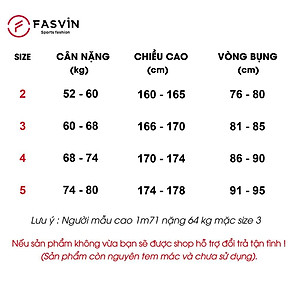Bộ thể thao nam Fasvin AT20252.HN chất vải mềm nhẹ co giãn mát mẻ không bai không xù