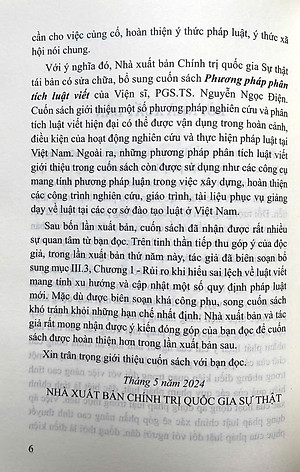 Phương Pháp Phân Tích Luật Viết 