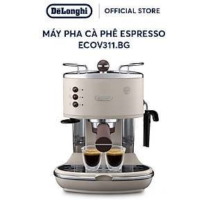 [Hàng chính hãng] Máy pha cà phê espresso DeLonghi Icona Vintage ECOV311 (BG/GR)