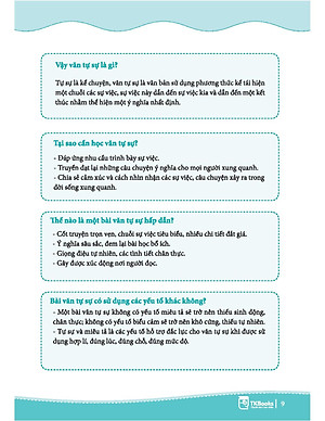 Sách Những Bài Văn Mẫu Lớp 9 (Tập 1)