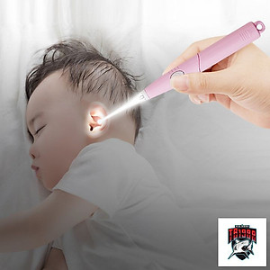 Dụng cụ lấy ráy tai cho Bé, bộ ngoáy tai tich hợp đèn soi cho cảm giác siêu đỉnh