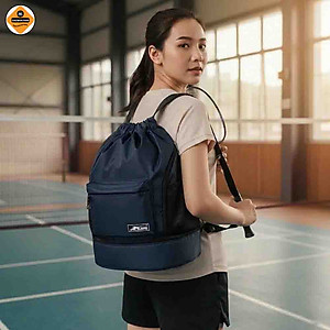 Túi Dây Rút Thể Thao Xbags Wisdom Màu Xanh – Balo Dây Rút Chống Thấm Nước, Thiết Kế Gọn Nhẹ Năng Động Cá Tính XB 6005!