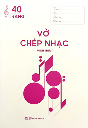 Vở Chép Nhạc 40 Trang