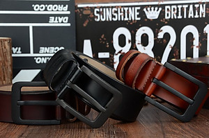 Thắt Lưng Da Bò Chính hãng COWATHER XF010 Nâu