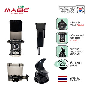 Máy ép tốc độ chậm miệng rộng thế hệ mới Magic Eco AC-139 - Hàng chính hãng