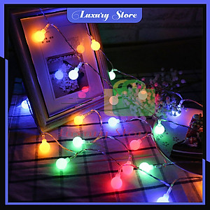 Đèn Led Trang Trí Cherry Ball Dùng Pin Trang Trí Noel Lễ Tết - Hàng chính hãng