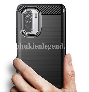 Ốp lưng cho Xiaomi Redmi K40 / K40 Pro , Poco F3 chống sốc Vân Sợi Carbon - Hàng nhập khẩu