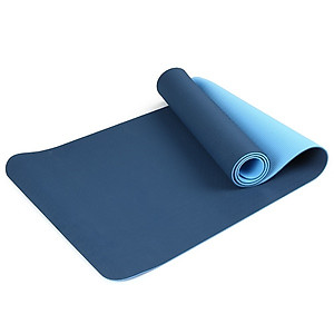 Thảm yoga 6mm 2 lớp TPE( Tặng bao đựng+ Dây Buộc Thảm) Chính Hãng Đủ Màu Sắc Đủ Độ Dày