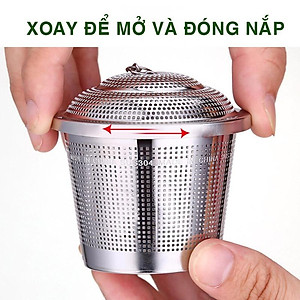 BỘ LỌC PHA TRÀ HÌNH TRỤ TRÒN LOẠI CỰC ĐẠI LÀM BẰNG INOX SUS 304 AN TOÀN TUYỆT ĐỐI