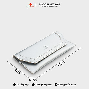 Ví Yuumy ( Thời trang nữ kiểu cầm tay dáng dài - Ví da Verein YV91 )