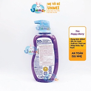 Tắm Gội Toàn Thân Kids Tím D-Nee Dành Cho Bé Trên 3 Tuổi (400ml)