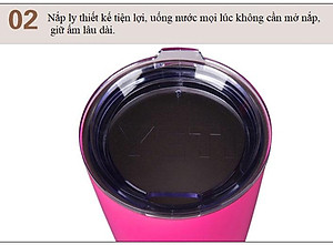 Mô tả sản phẩm Ly uống YETI giữ lạnh inox cao cấp