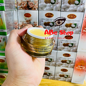 Kem ROSA Nhân Sâm Đỏ - ROSA INTENSIVE WHITE GINSENG REFINING CREAM 20G - Làm Trắng - Giảm Thâm Nám - Chống Lão Hoá