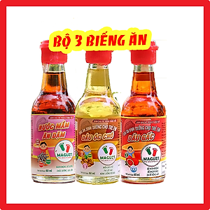 Bộ 3 Dầu Ăn Dặm Cho Bé Biếng Ăn Maguzt ( Tặng Quà)