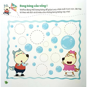 Sách Wolfoo Khám Phá Hình Học