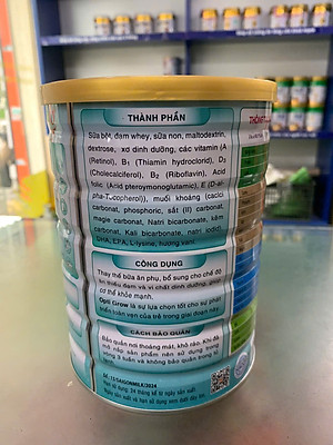 Sữa Bột Gigo Opti Grow 900g – Giúp Tăng Trưởng Chiều Cao Cho Trẻ Từ 1-17 Tuổi – Hàng Chính Hãng