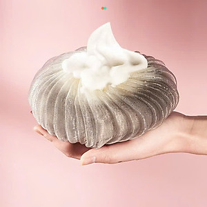 Bông Tắm Tròn Tạo Bọt Lưới PE Mềm Mịn, Kỳ Cọ Tẩy Da Chết Dễ Dàng - HÀNG CHÍNH HÃNG MINIIN