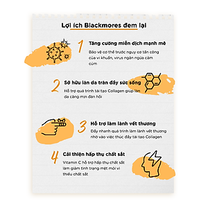 Viên Uống Bổ Sung Vitamin C Blackmores Bio C 1000mg Lọ 31 Viên