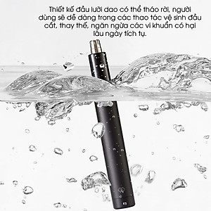Máy Tỉa Lông Mũi C1 - Cắt Tỉa Lông Mũi Gọn Nhẹ Không Gây Đau Rát - Dụng Cụ Tỉa Lông Mũi An Toàn