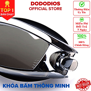Kính bơi chống sương mờ, chống UV, dây được làm 100% silicone mềm mại, thiết kế không trơn trượt, độ co giãn, độ bền thách thức thời gian, dành cho vận động viên chuyên nghiệp, kính bơi cận thị có độ - Chính hãng DODODIOS