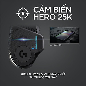 Chuột game không dây Lightspeed Logitech G502 - Hàng chính hãng