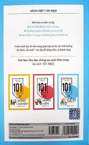 Sách 101 Mẹo Đối Phó Với Sếp