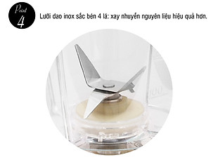 Máy Xay Sinh Tố Lock&Lock EJM436 (250W - 600ml) - Hàng Chính Hãng