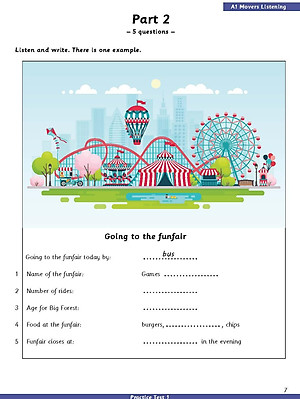 A1 Movers - Practice Tests 1-5