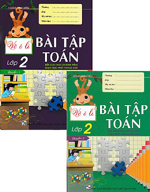 Combo 2 Quyển Vở Ô Li Bài Tập Toán Lớp 2