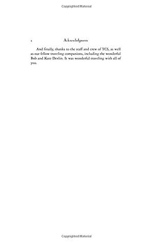 Three Weeks With My Brother