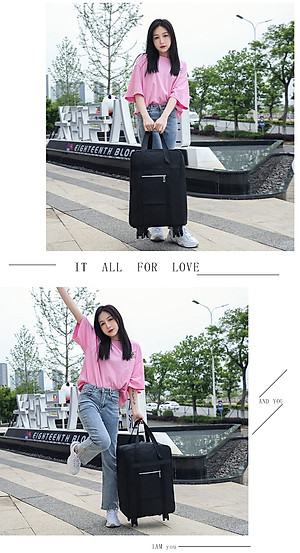 Túi xách du lịch thể thao có bánh xe phong cách mới BEE GEE T1063