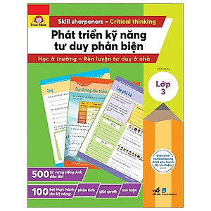 Sách Phát Triển Kỹ Năng Tư Duy Phản Biện – Lớp 3