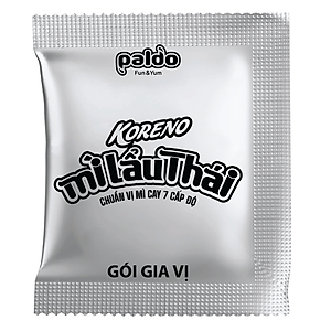 Mì Lẩu Thái Koreno Hương vị Chua Cay lốc 5 gói x 74g