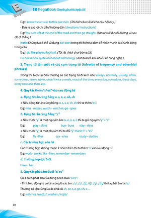 Sách Luyện Chuyên Sâu Ngữ Pháp Và Bài Tập Tiếng Anh Lớp 10