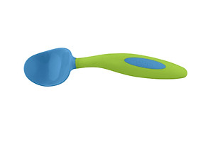 b.box Bộ muỗng nĩa ngộ nghĩnh cho bé tập ăn dặm (kèm hộp đựng) -  Xanh Lá