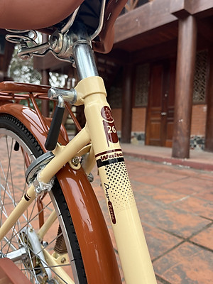 Xe đạp mini Wahama KOREA HQ 24/26 inch - Tặng khóa bánh sau, đồ lắp xe