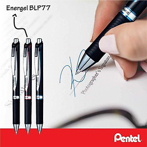 Bút ký Pentel BLP75 và BLP77 mực dầu thiết kế sang trọng viết trơn mượt không phai màu